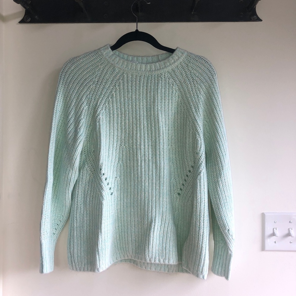 Gap Mint Green Knit Sweater